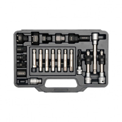 Set chei combinate 22 buc pentru alternator Yato YT-04211 foto