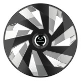 Cumpara ieftin Set 4 Capace Roti Autohelix MSA&reg;, potrivite jantelor de R16, pentru SsangYoung, model vector black and silver