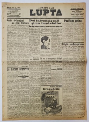 LUPTA , ZIAR , NR. 1903 , 1928 foto