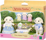 Figurine Sylvanian Families - Familia Iepurasilor Flora, Epoch