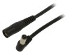 Cablu DC 5,5/2,1 mm &icirc;n unghi 2x0,5mm2, WEST POL