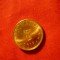 Moneda 1 Ban 2016 Romania cal. NC