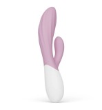 Vibrator Lelo INA Twist, Control Aplicatie Mobila, Silicon, USB, Roz Deschis, 19.5 cm