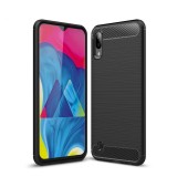 Husa TPU OEM Carbon pentru Samsung Galaxy M10, Neagra