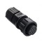 Conector circular mufă dimensiune B mamă PIN: 6 tip baionetă