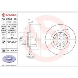 Set disc frana Citroen C4 Grand Picasso 2 (Da De) 09.13-, C4 Picasso I (Mpv) (Ud) 10.06-12.15, C4 Picasso 2 Van (Dd) 01.13-, C4 Picasso 2 01.13-, C4, BREMBO