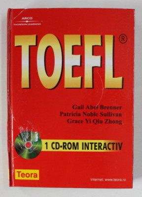 TOEFL de GAIL ABEL BRENNER... GRACE YI QIU ZHONG , 2002 *CONTINE CD foto