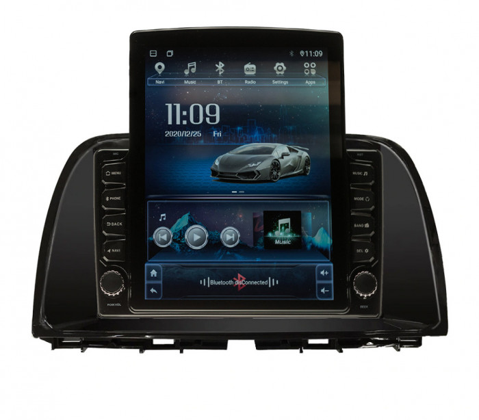Navigatie Mazda CX5 2012-2017 AUTONAV ECO Android GPS Dedicata, Model XPERT Memorie 16GB Stocare, 1GB DDR3 RAM, Display Vertical Stil Tesla 10&quot; Full-T