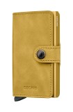 Secrid portofel de piele culoarea galben, MV-Yellow