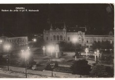 CPIB 15738 CARTE POSTALA - ORADEA. VEDERE DIN PIATA M-SAL R. MALINOVSKI, RPR