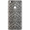 Husa silicon pentru Huawei P10 Lite, Baroque Silver Pattern