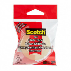 Banda adeziva transparenta Scotch ,19mm x 33m