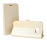 Husa Flip Stand Magnetica Gold Samsung Galaxy A3 (2016) Premium
