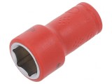 Cap Protecție 6 Puncte Izolată Tubulară HEX 14mm 1/4