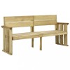 VidaXL Bancă de grădină, 172 cm, lemn de pin tratat 318408