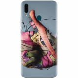 Husa silicon pentru Huawei Y9 2019, Beautiful Hand Art