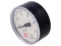 Manometru 0-6 Bar 63mm pentru Lichide și Gaze foto