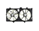 GMV radiator electroventilator Toyota Camry (XV50), 2011-2017, motor 2.4 h, benzina/electric, cutie CVT, cu AC, 360/360; (2 +2) pini,