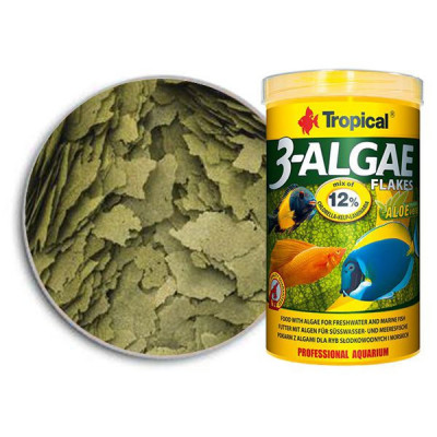 TROPICAL 3-Algae Flakes 100ml/20g foto