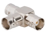 Adaptor BNC mamă-mamă, 50&Omega;, izolație POM