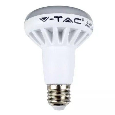 Bec LED E27 10W R80 6400K alb rece V-TAC foto