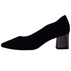 Pantofi dama, din piele naturala, Tamaris, 1-22419-25-01-P-10, negru foto