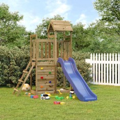 vidaXL Set de joacă pentru exterior, lemn de pin impregnat 3155890