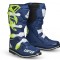 Cizme Motocross Ufo Plast OBSIDIAN, culoare Albastru/Verde/Alb, marime 41 Cod Produs: MX_NEW BO006C41
