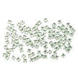 Strasuri pătrate - verde deschis, 70buc, INGINAILS