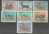 Yemen 1964 Animals imperf. set Mi.382B/389B -384B MNH DA.073, Nestampilat