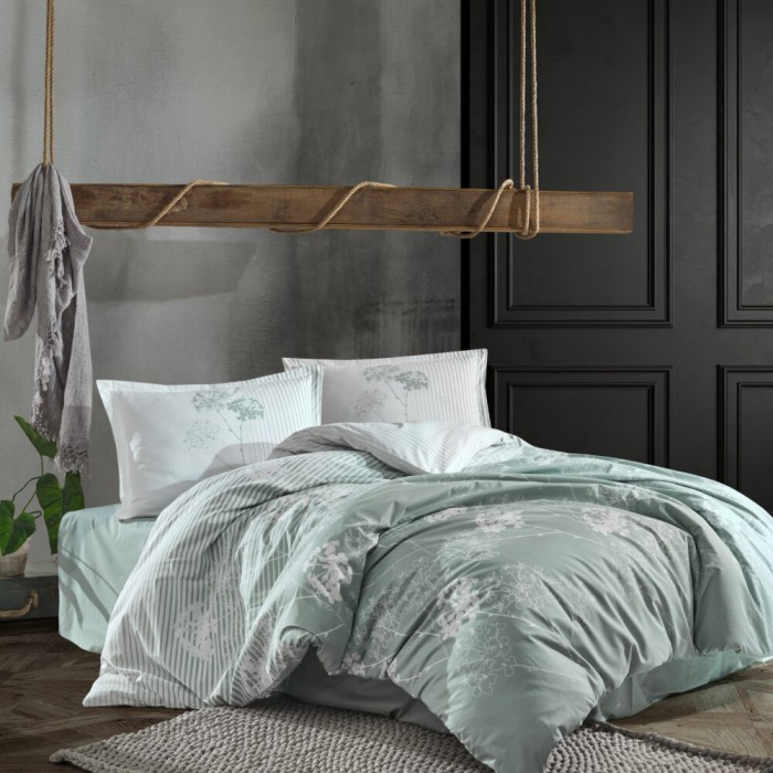 Lenjerie de pat ranforce clasy king size (luvi)