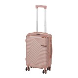 Valiză de cabină TraveLux Urban cu carcasă rigidă și roți detașabile, 50x40x20 cm