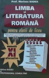 Cumpara ieftin Limba si literatura romana pentru elevii de liceu clasa a XI-a - 2006 - Mariana Badea ($K146)