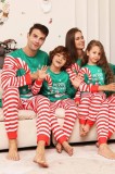 Cumpara ieftin SET 4 Pijamale de Craciun, Family, Verde cu Rosu si Alb, cu Motive de Sarbatoare