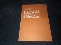 CONSTANTIN PARVU - CALAUZA IN LUMEA PLANTELOR SI ANIMALELOR