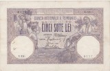 Bancnota Romania 500 Lei Aprilie 1919, VF (Foarte Bine)