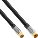 Cablu antena coaxial Premium T-M 110dB 0.5m, InLine IL69250P