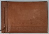 LAMINORUL DE TEVI ROMAN , ALBUM DE PREZENTARE , CONTINE FOTOGRAFII ORIGINALE LIPITE PE PAGINA , CU DOTARILE SI ACTIVITATEA FABRICII , SFARSITUL ANIL
