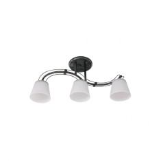 Lustra Aria Crom+Alb 3xE27 60W