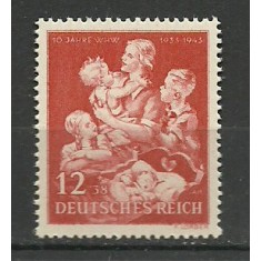 Deutsches Reich 1943 - Winterhilfswerk, neuzata