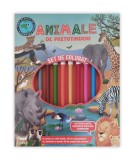 Cumpara ieftin Animale de pretutindeni. Set de colorat
