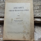 Anuarul Comisiunii Monumentelor Istorice pe anul 1943