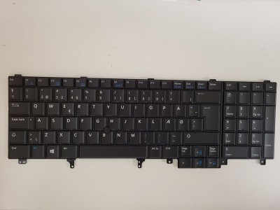 Tastatura Laptop, Dell, Precision M4600, M4700, M4800, M6600, M6700, M6800, 05HX99, iluminata, layout DA (Daneza) foto