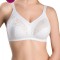 Sutien dantelat fără &icirc;ntărituri si arcuri, Conte Suprema RB7020 - Bianco, 80C