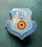 Insigna militara aniversara 75 ani Centru de instructie al Aeronauticii Bacau