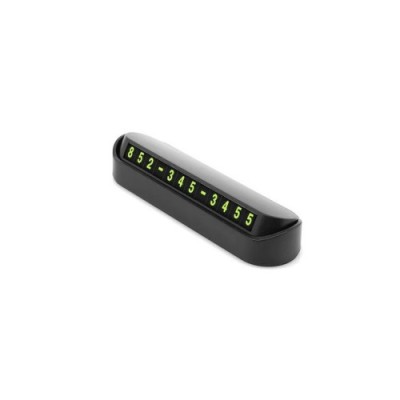 Suport numar telefon retractabil Negru Cod: 103526 foto