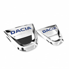 Set Embleme Fata / Spate Oe Dacia Logan 1 2008-2012 Facelift 628900768R foto