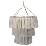 Cumpara ieftin Abajur din Macrame - Natural