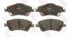 Set placute frana,frana disc TOYOTA AURIS (NRE15, ZZE15, ADE15, ZRE15, NDE15) (2006 - 2012) TRW GDB3481