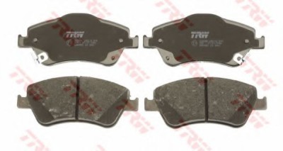 Set placute frana,frana disc TOYOTA AURIS (NRE15, ZZE15, ADE15, ZRE15, NDE15) (2006 - 2012) TRW GDB3481 foto